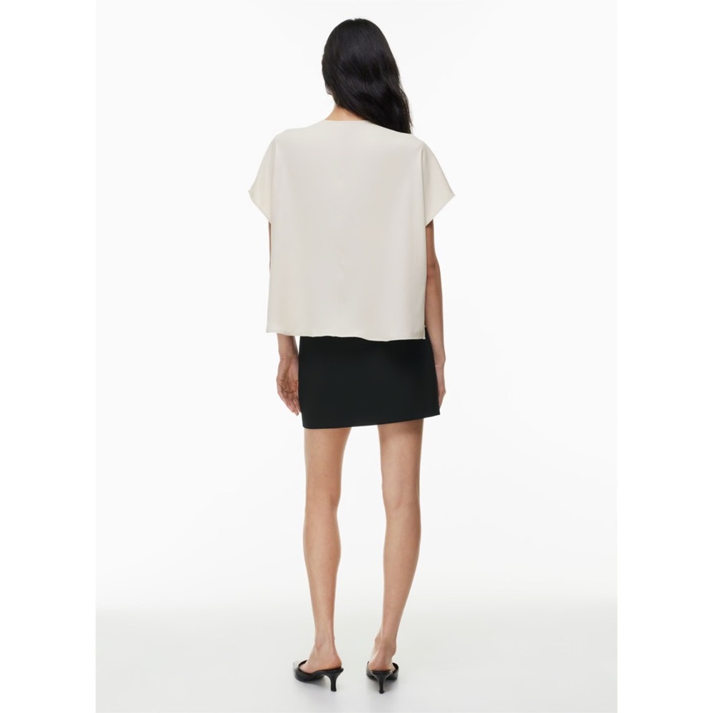 Babaton Pictorial Blouse, size small in matte pearl - Picture 4 of 9